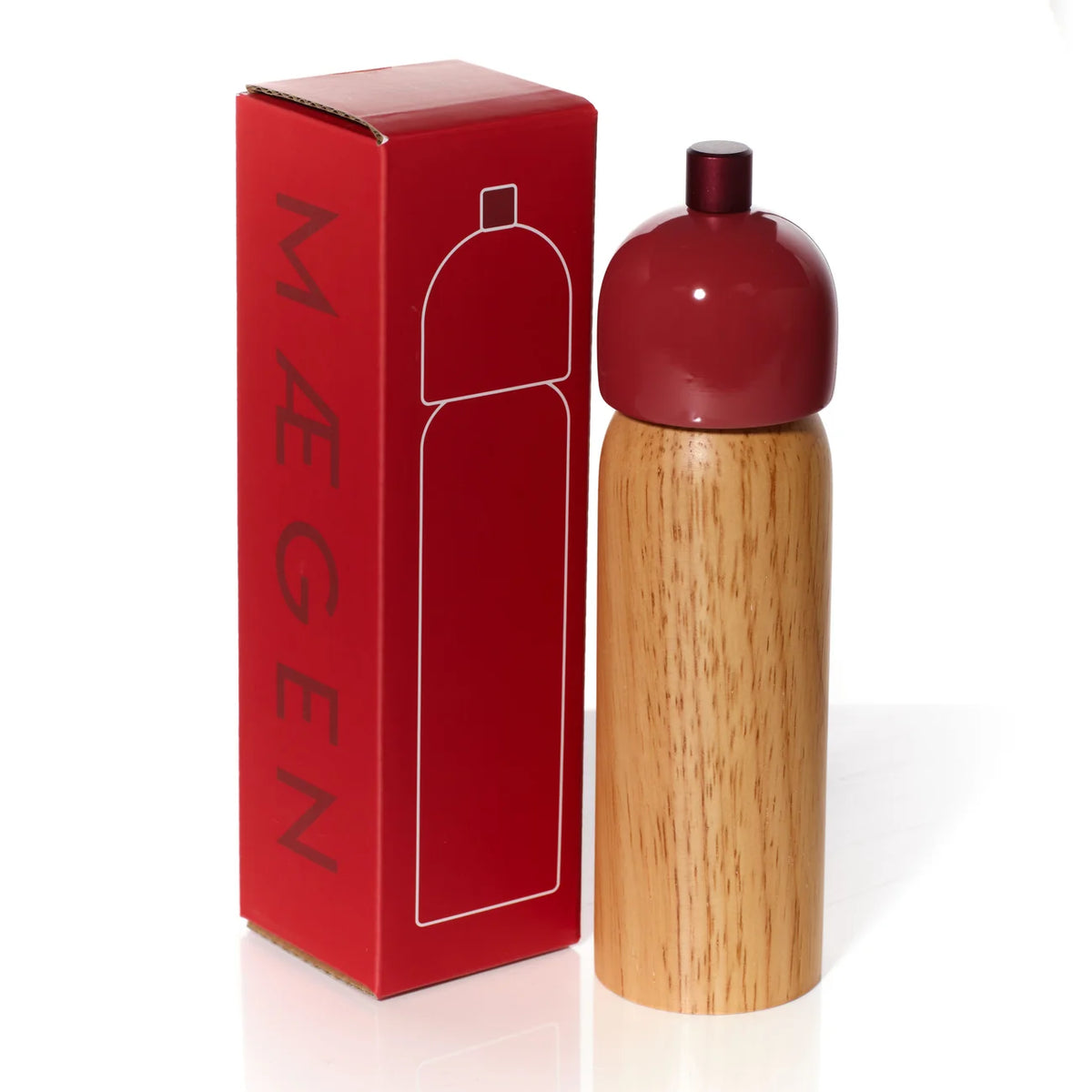 Maegen - Salt & Pepper Grinder, Red & Red
