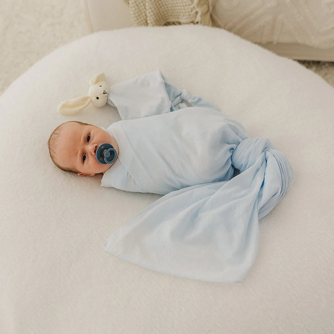 Emotion & Kids - Vintage Transport & Blue 2 Pack Muslin Wrap