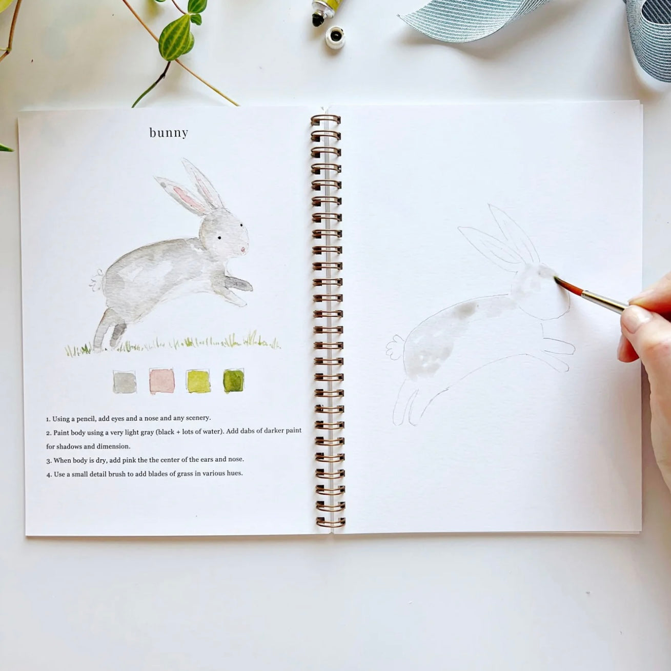Emily Lex Studio - Animals Watercolour Workbook