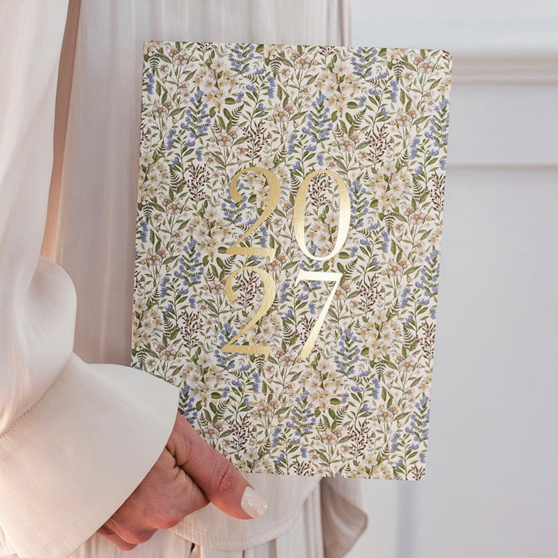 Bespoke Letterpress - 2027 Weekly Productivity Planner, Forget Me Not