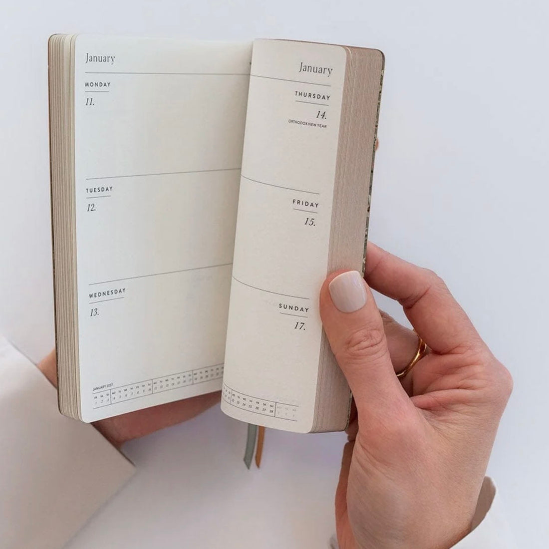 Bespoke Letterpress - 2027 Pocket Planner, Willowmere