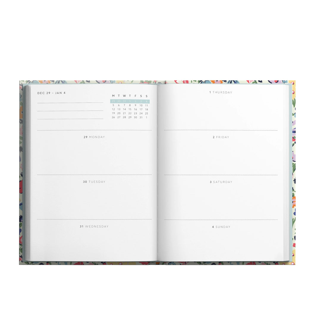 Cath Kidston - Clifton Rose A5 2027 Soft Cover Diary