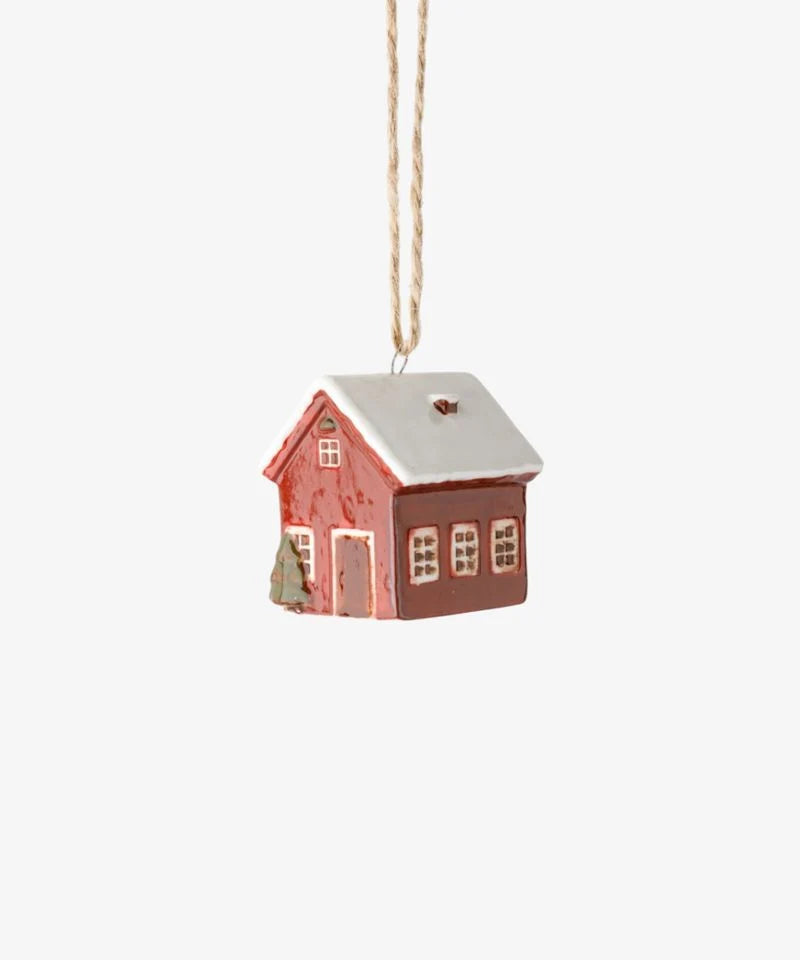 Hanging Mini House, Christmas Decoration