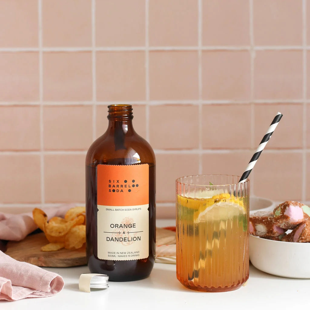 Six Barrel Soda - Orange & Dandedion Syrup
