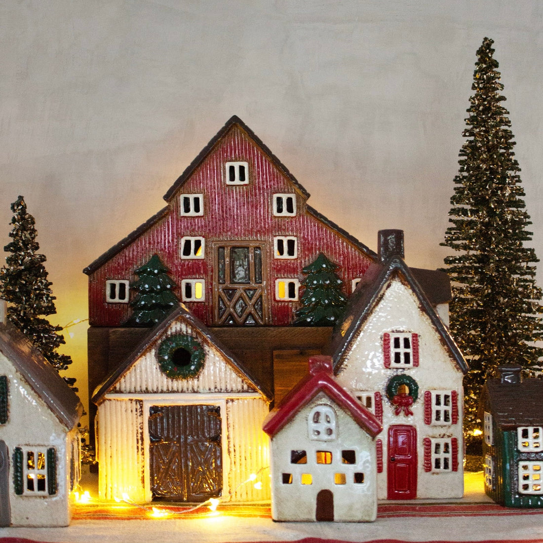 Nordgard Tea Light Village - Storlek Barn