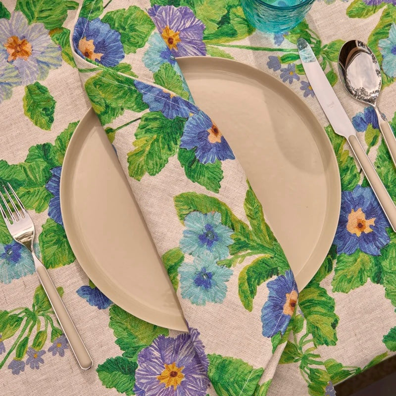 Bonnie & Neil - Summer Patch Blue Napkin