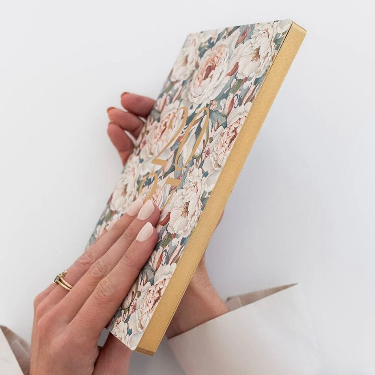 Bespoke Letterpress - 2027 Weekly Planner Notebook, Heritage Roses