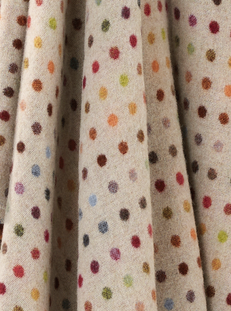 Bronte by Moon - Pure Wool Throw, Spot Check