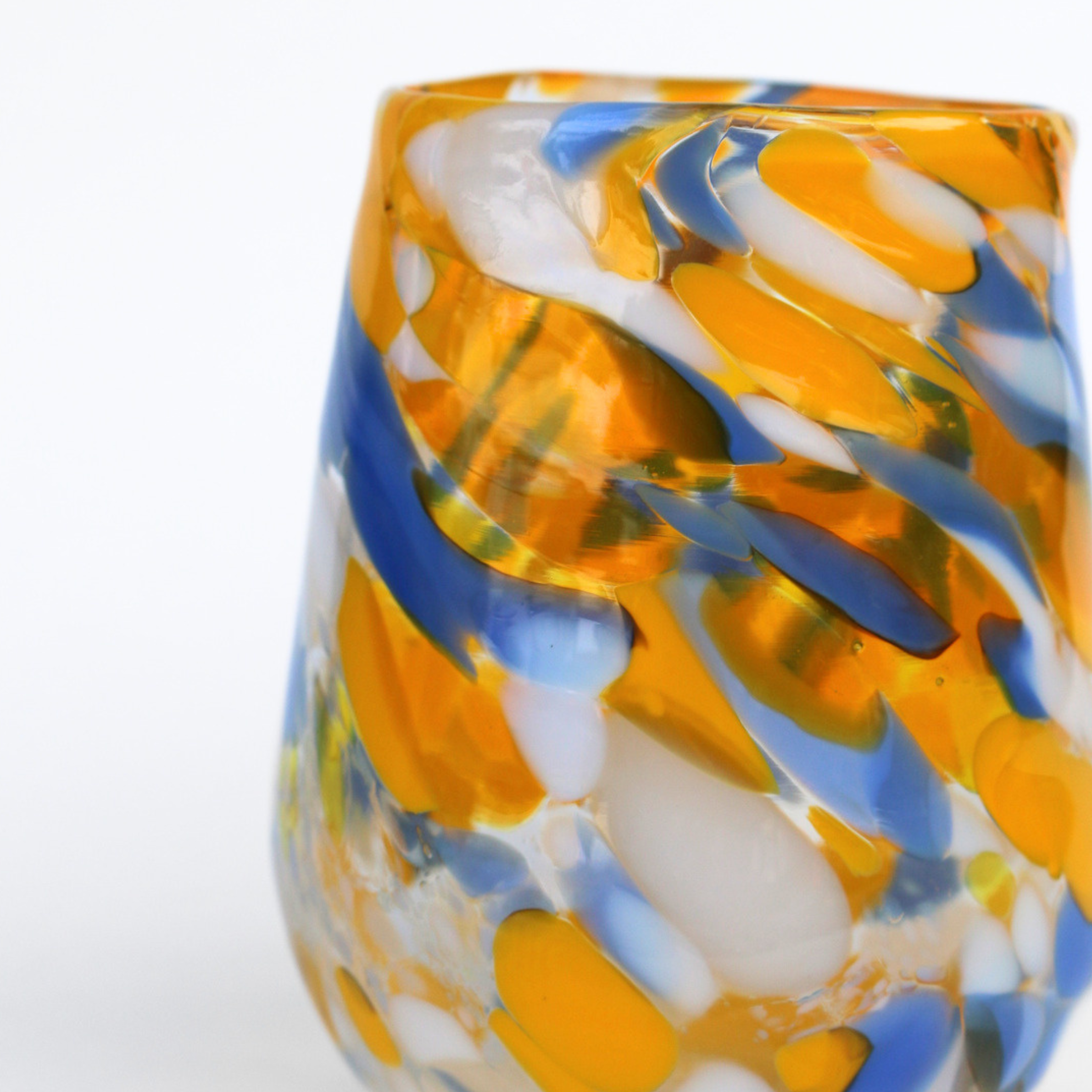 Matthew Hall - Hand Blown Glass Tumbler, Summer
