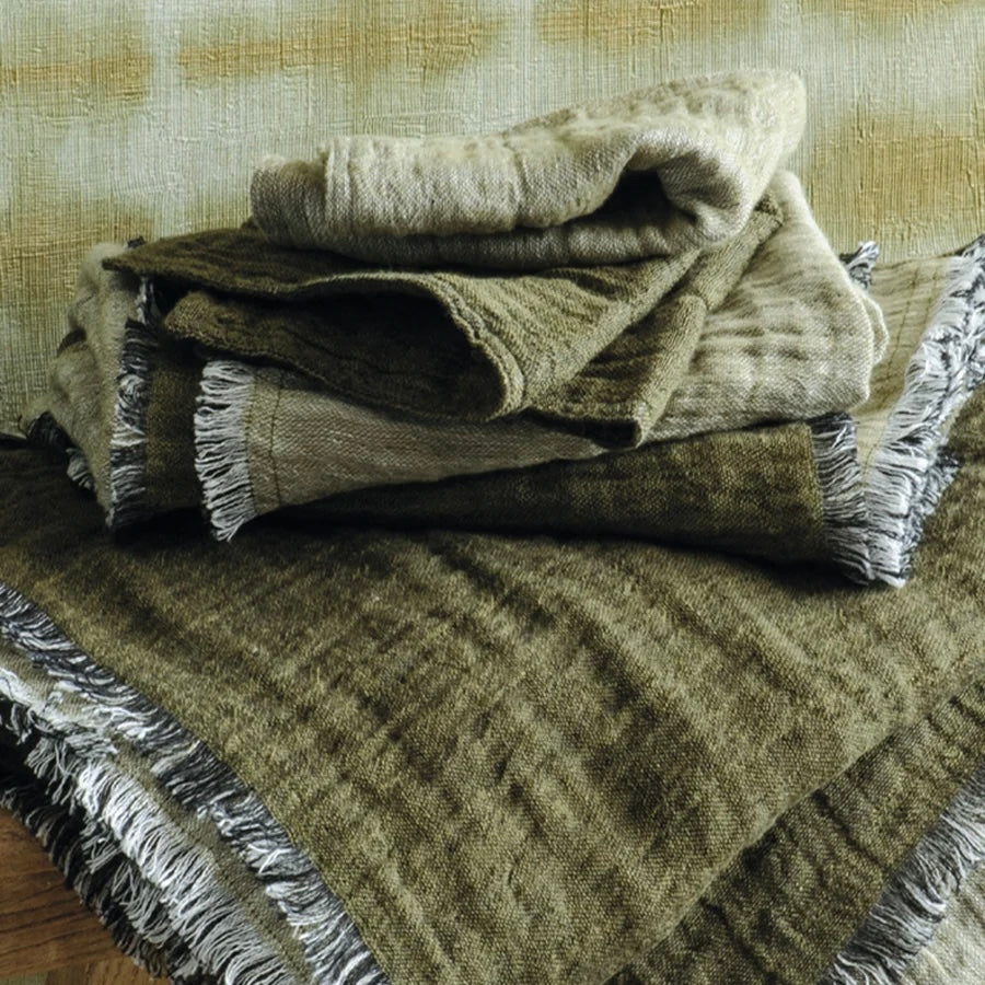 Bianca Lorenne - Leggera Hand Towel, Deep Moss