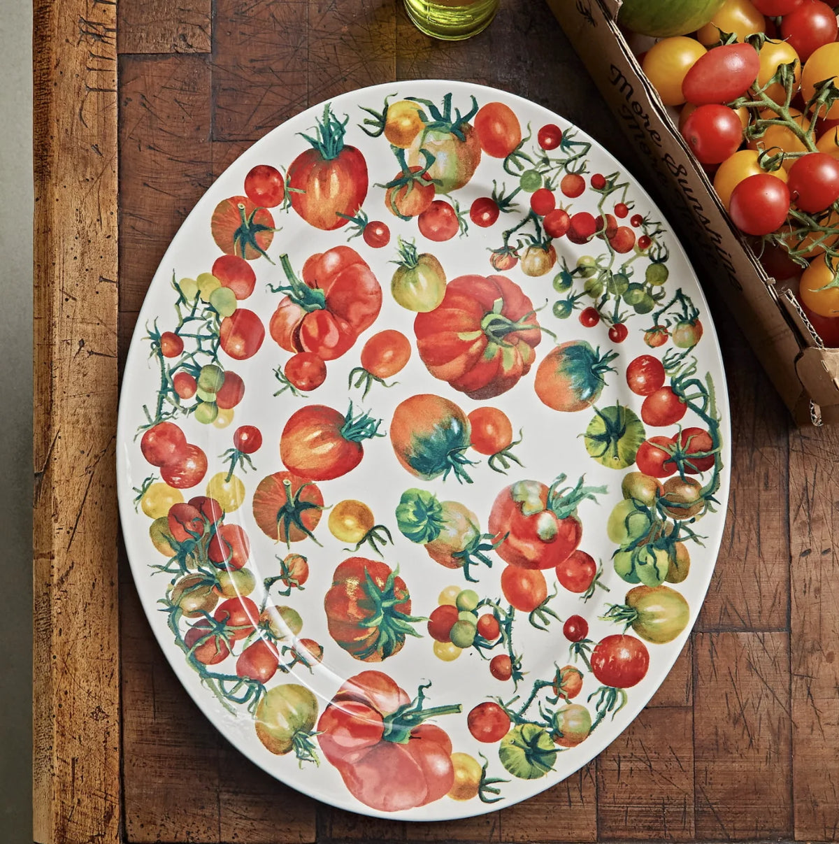 Emma Bridgewater - Vegetable Garden Tomatoes Oval Platter
