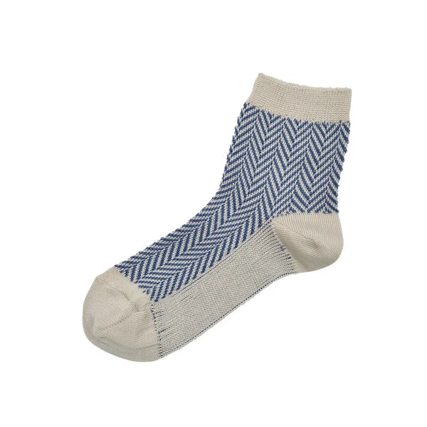 Memeri - Giza Cotton Herringbone Socks