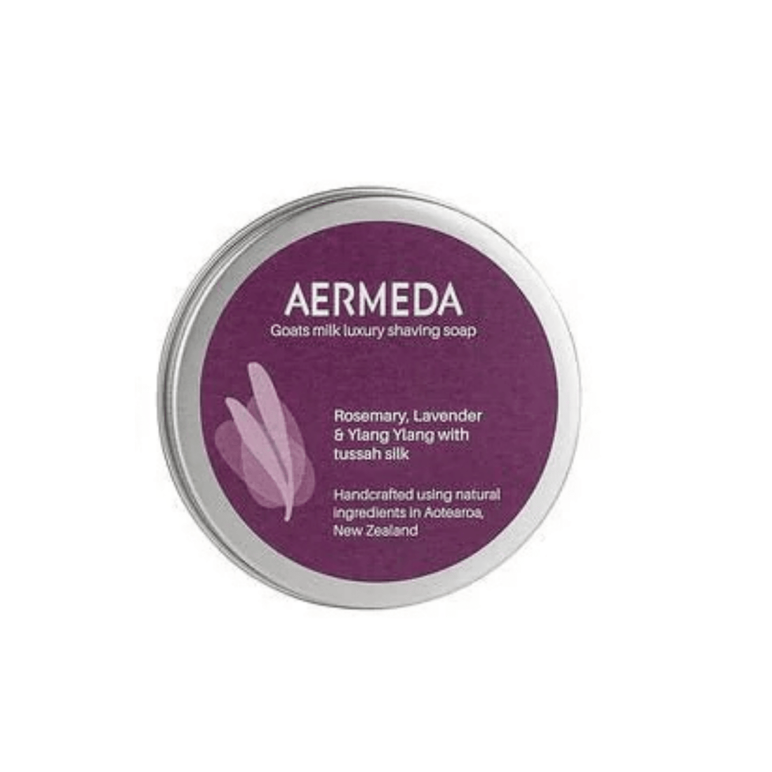 Aermeda - Luxury Shaving Soap in Tin - The Flower Crate