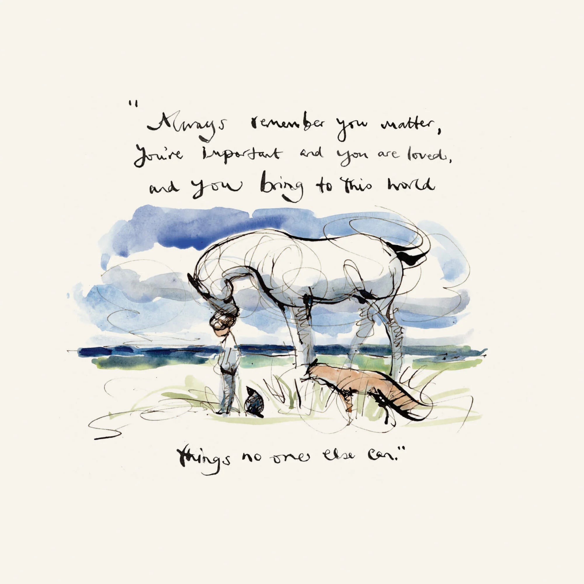 Always Remember - The Boy, the Mole, the Fox, the Horse and the Storm - The Flower Crate