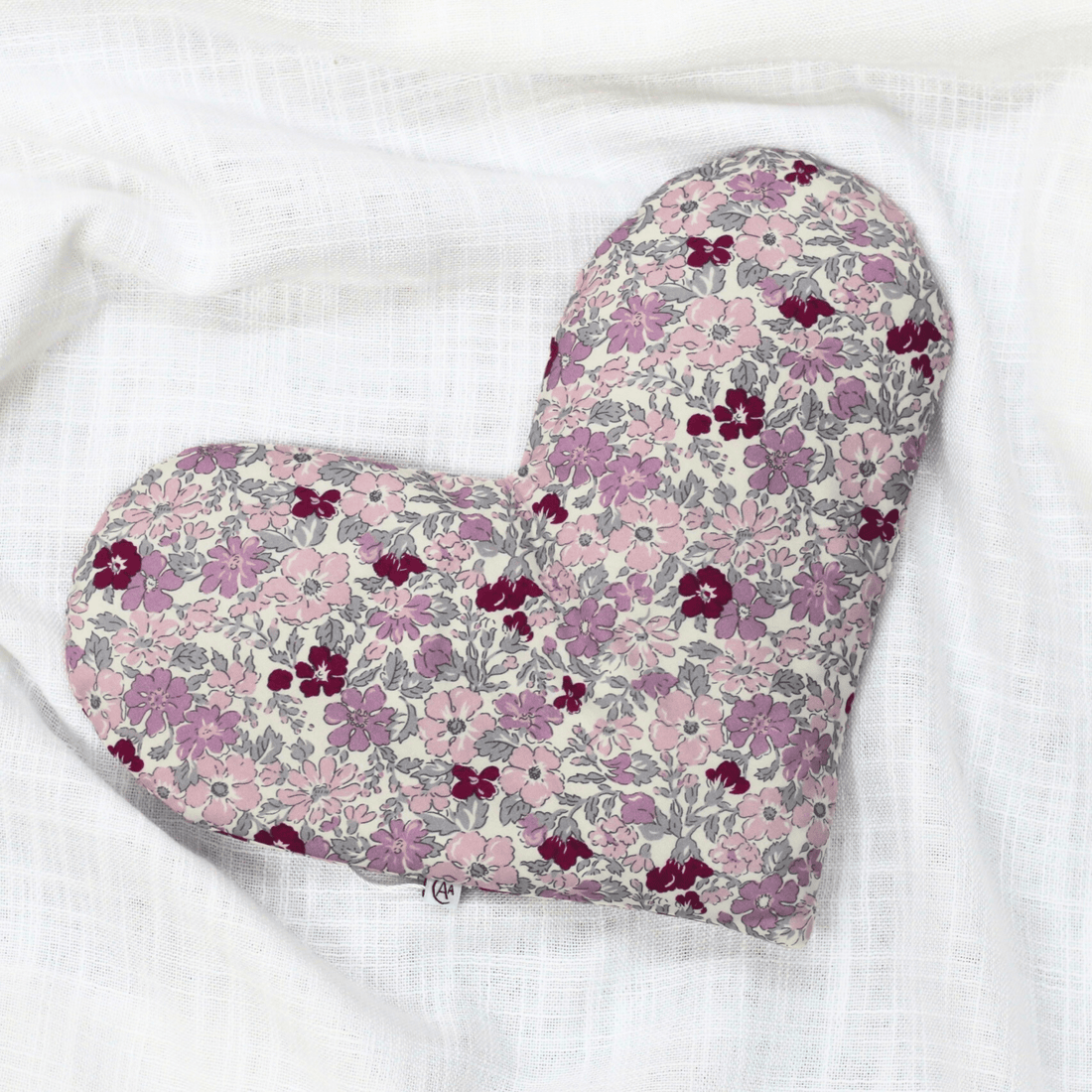 Amanda Alexander - Aromatherapy Heart Wheat Bag, Lilac - The Flower Crate
