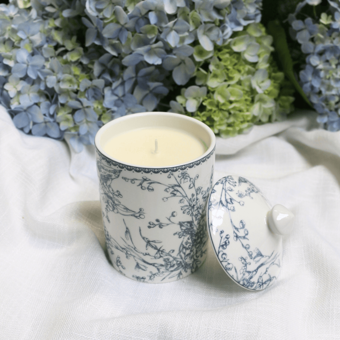 Amanda Alexander - Bluebell Canister Candle - The Flower Crate