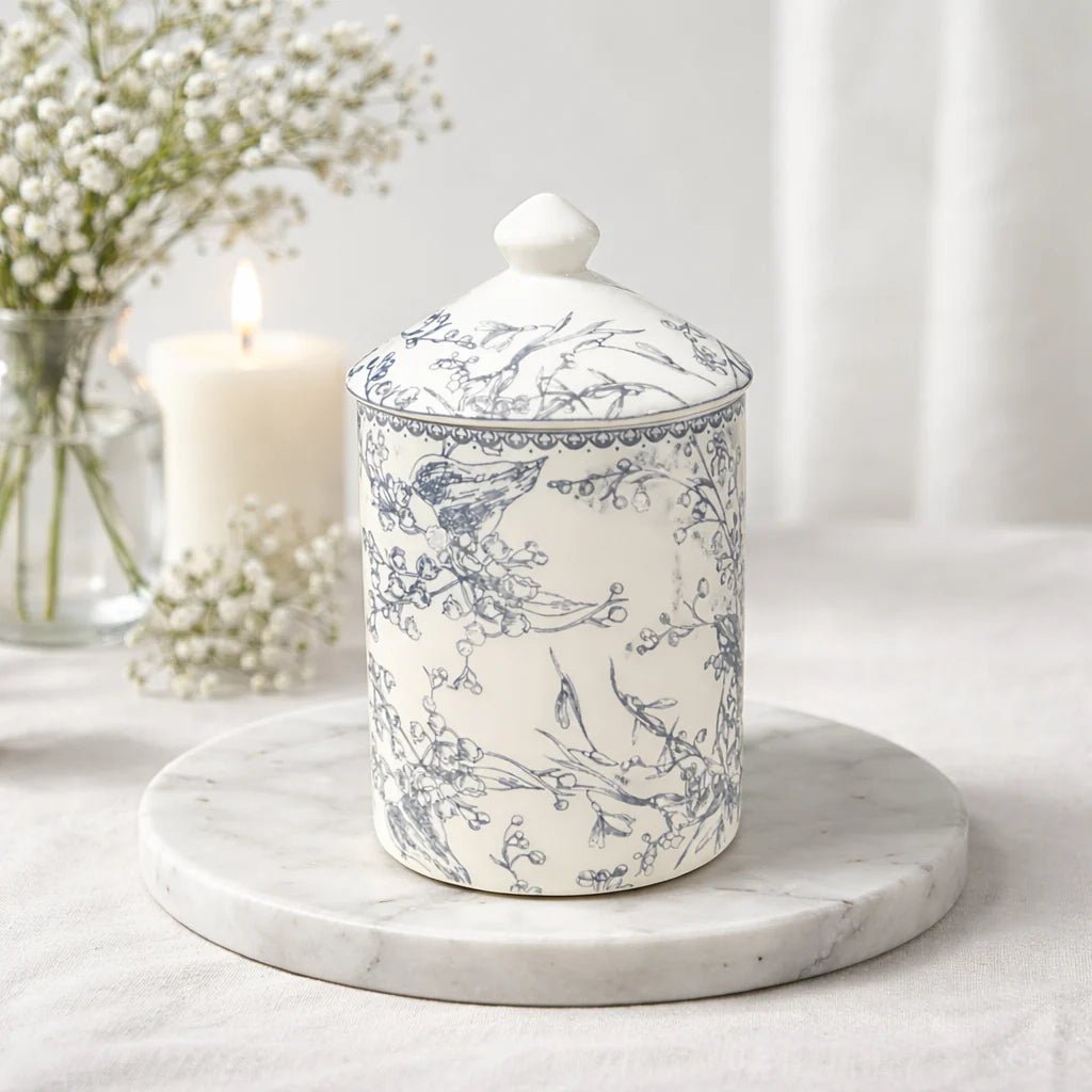 Amanda Alexander - Bluebell Canister Candle - The Flower Crate