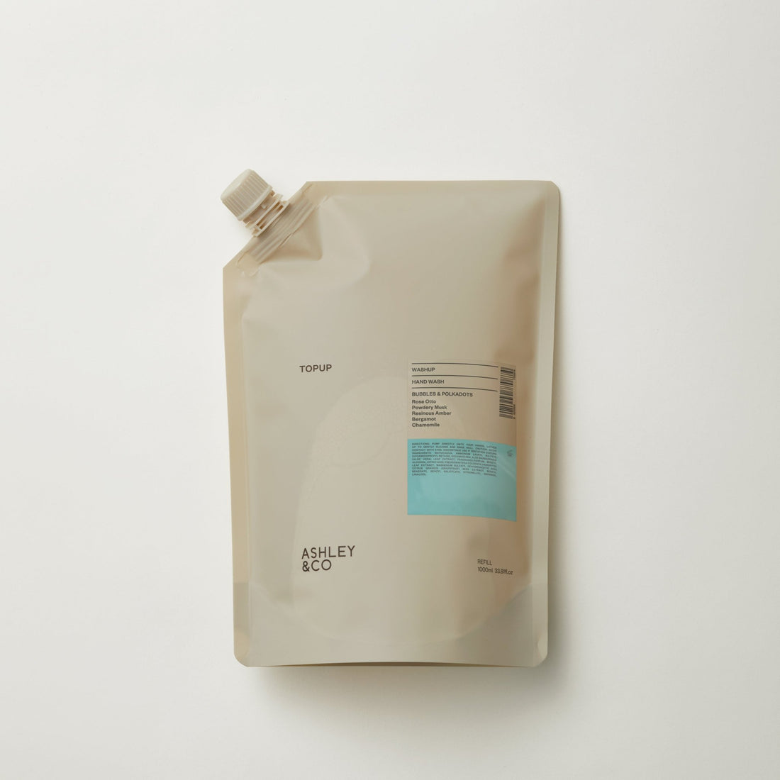 Ashley & Co - Bubbles & Polkadots Washup Topup - The Flower Crate