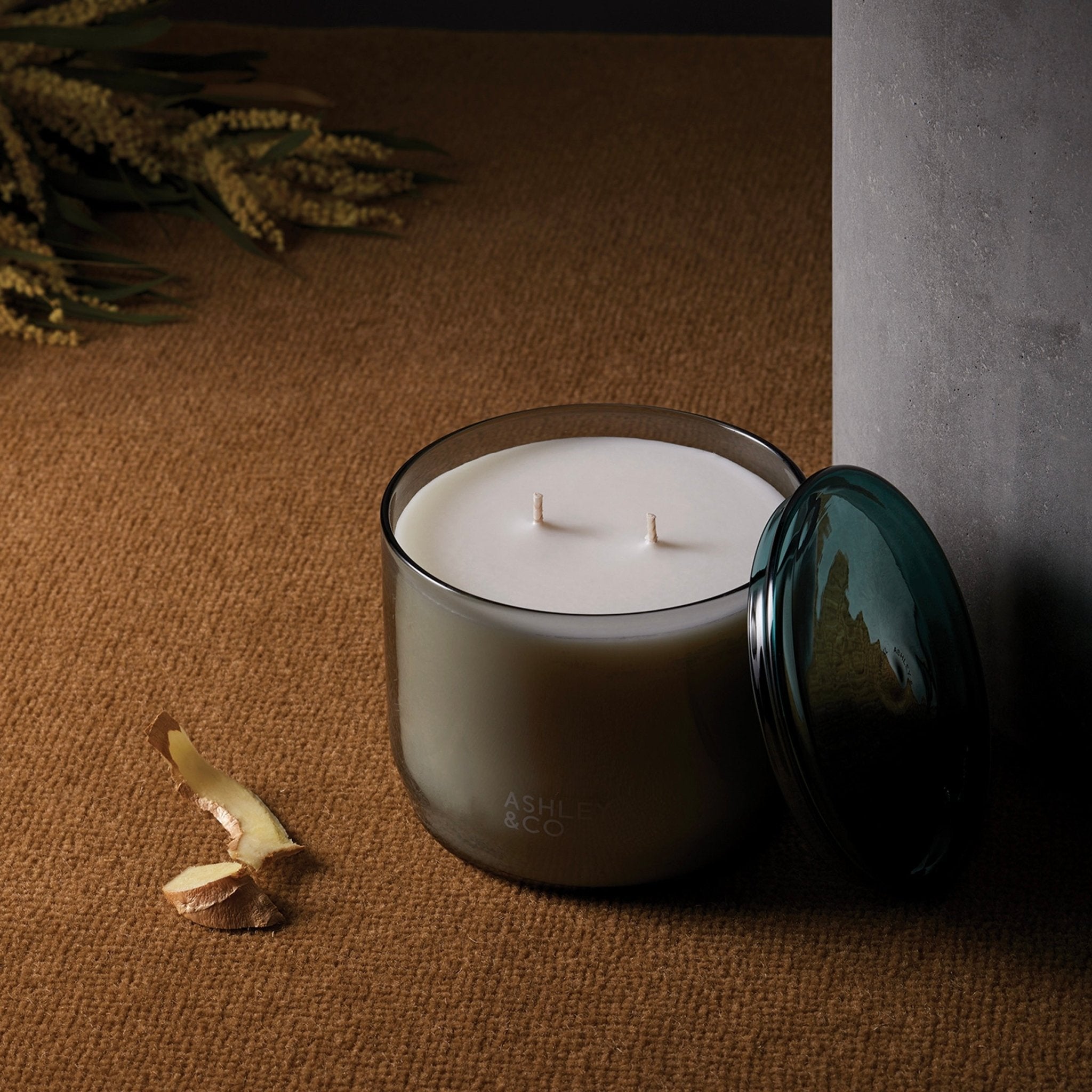 Ashley & Co XL Waxed Perfume Candle - The Flower Crate