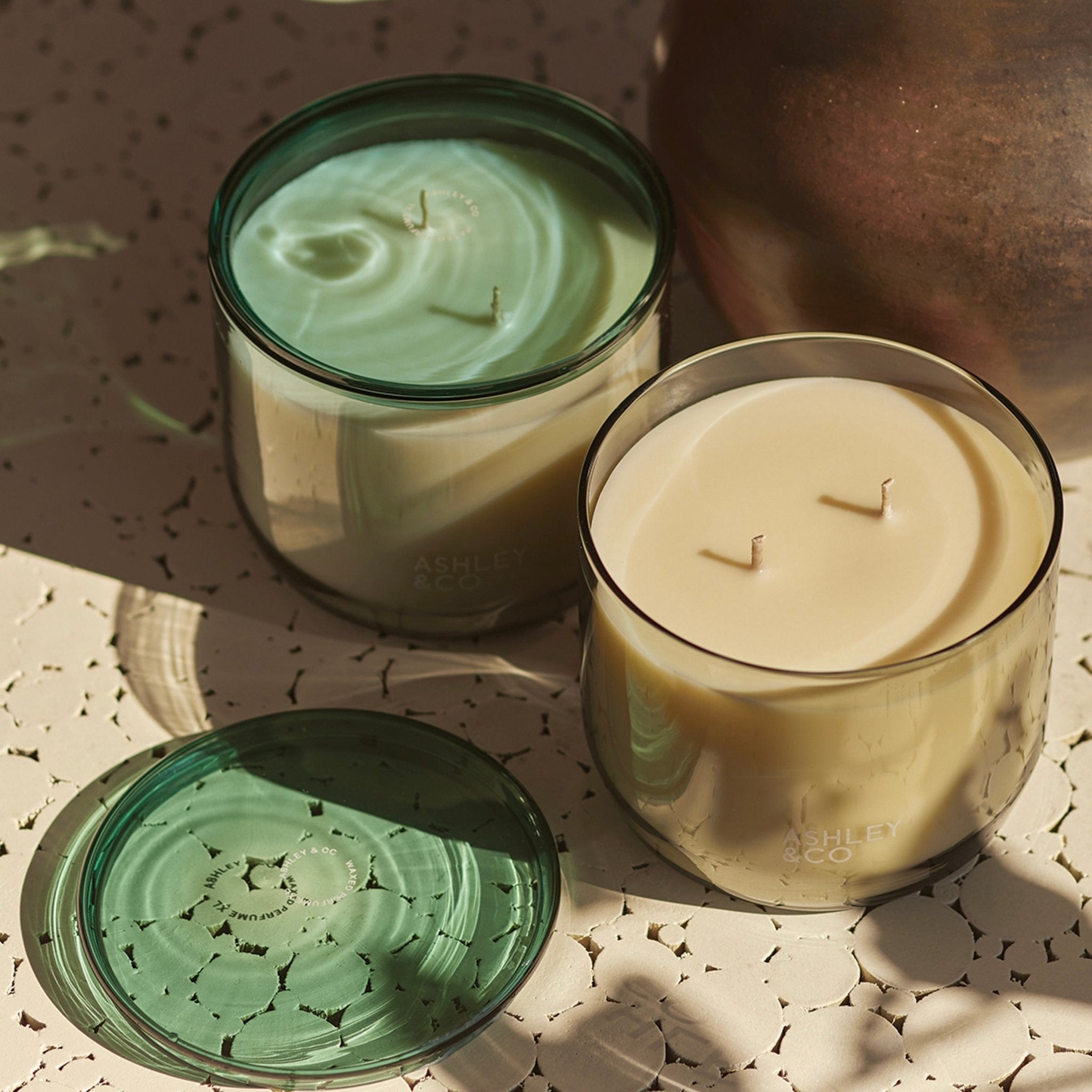 Ashley & Co XL Waxed Perfume Candle - The Flower Crate