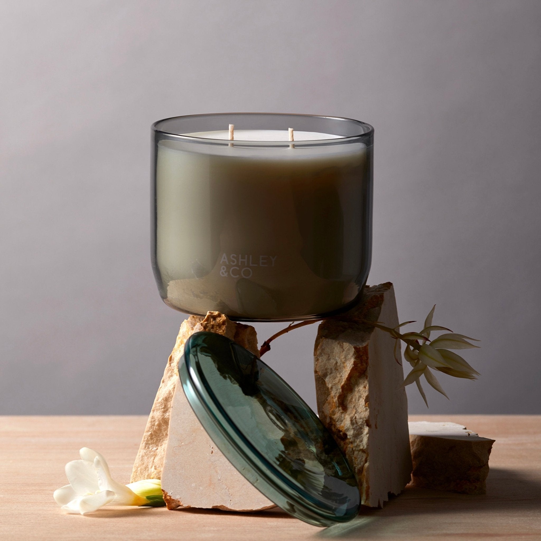 Ashley & Co XL Waxed Perfume Candle - The Flower Crate