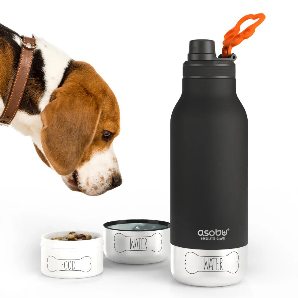 Asobu - Buddy Dog Food & Water Bottle - The Flower Crate