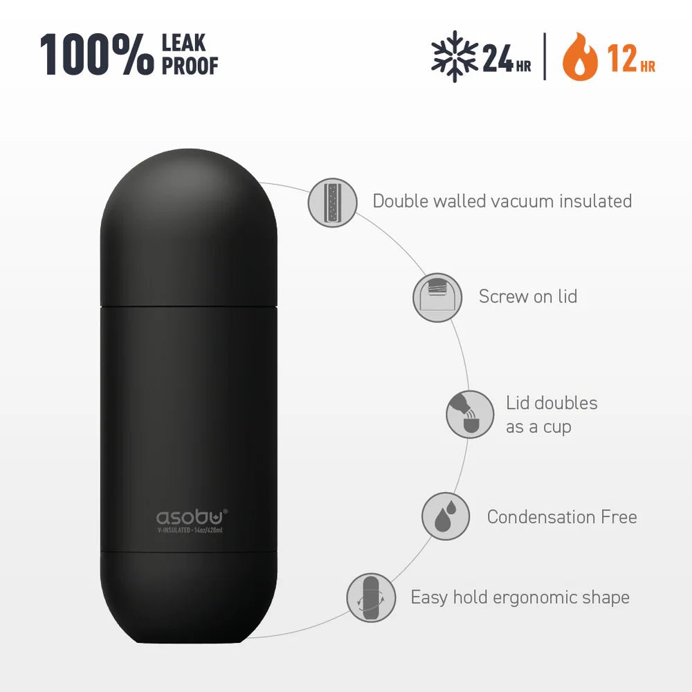Asobu - Orb Insulated Bottle - The Flower Crate