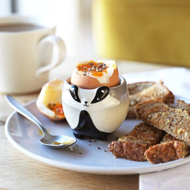 Badger Egg Cup - The Flower Crate