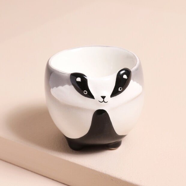 Badger Egg Cup - The Flower Crate