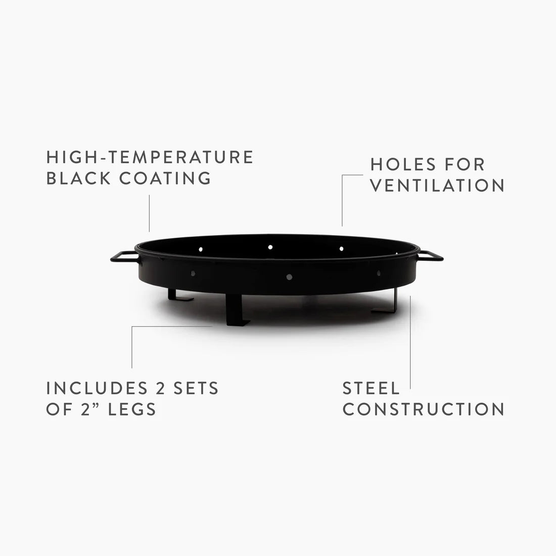Barebones - The Cowboy Grill Charcoal Tray - The Flower Crate