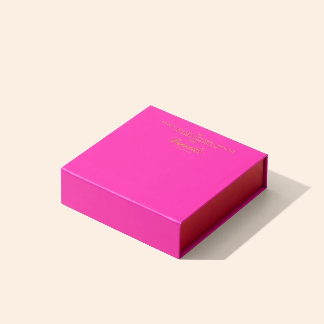 Bennetts - 9 Crispy Salted Caramel Praline in Dark chocolate - The Flower Crate