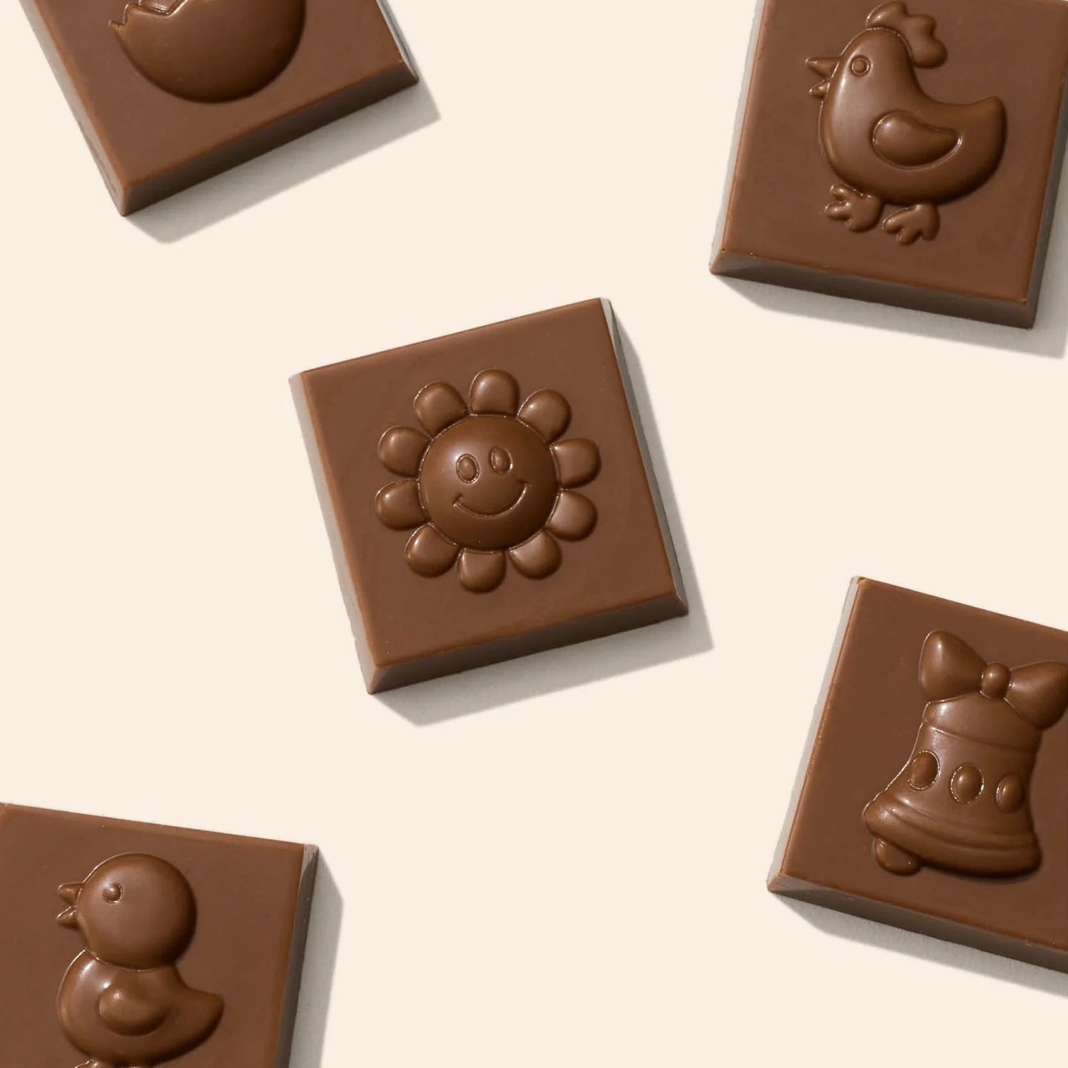 Bennetts - Milk Chocolate Easter Squares - The Flower Crate