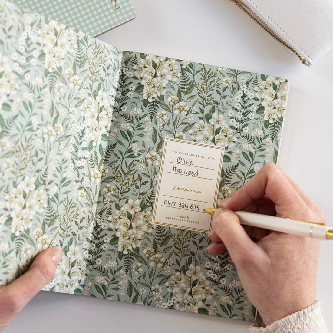 Bespoke Letterpress - Notebook Companion Set, Goal Setting - The Flower Crate