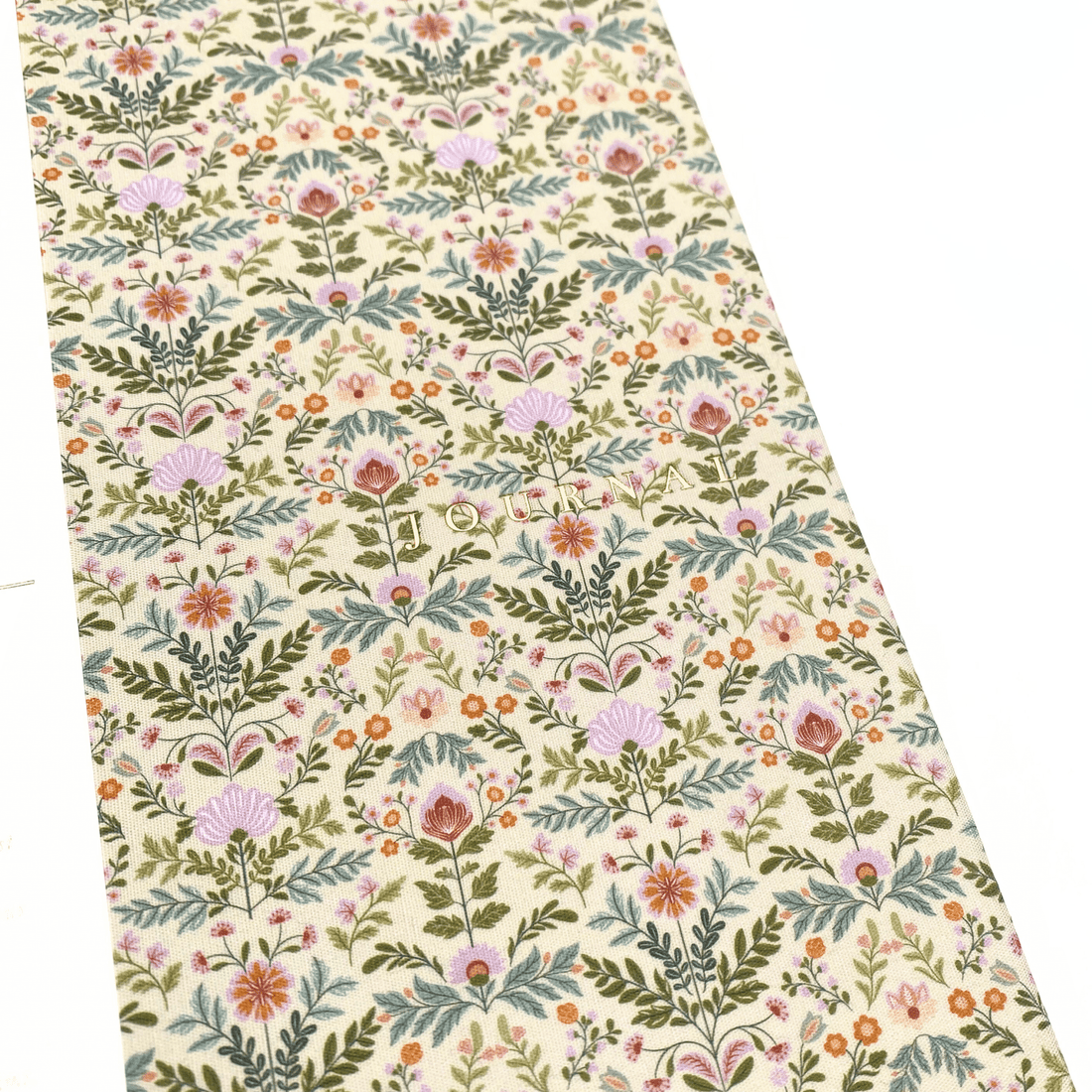 Bespoke Press - Blank Linen Bound Journal, Bramblefloss - The Flower Crate