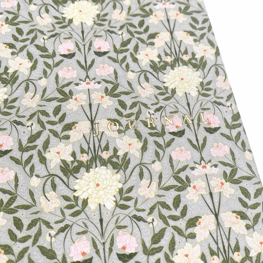 Bespoke Press - Lined Linen Bound Journal, Bloomiere - The Flower Crate