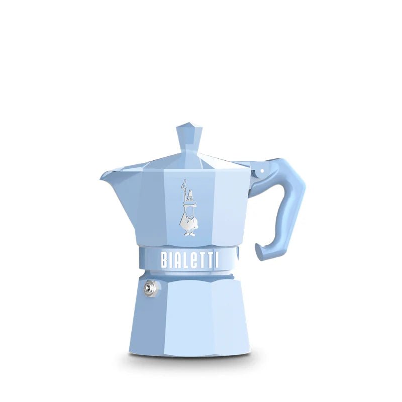 Bialetti - Light Blue Moka Exclusive, 3 Cup - The Flower Crate