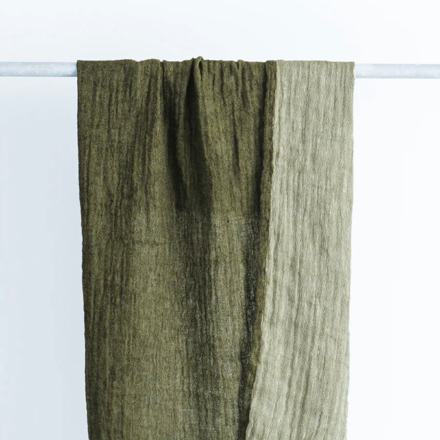 Bianca Lorenne - Leggera Bath/Beach Towel, Deep Moss - The Flower Crate