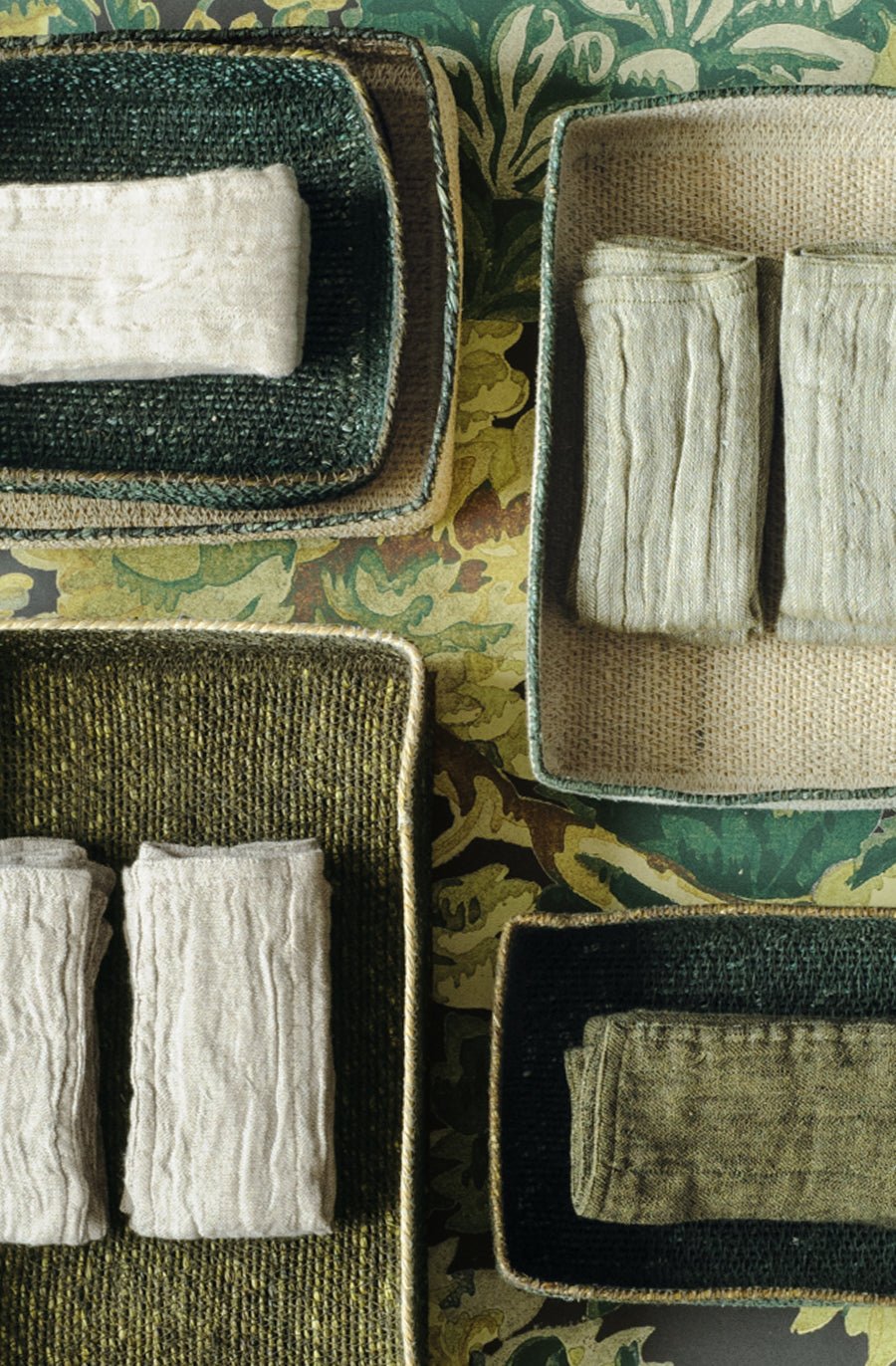 Bianca Lorenne - Leggera Washers, Thyme - The Flower Crate