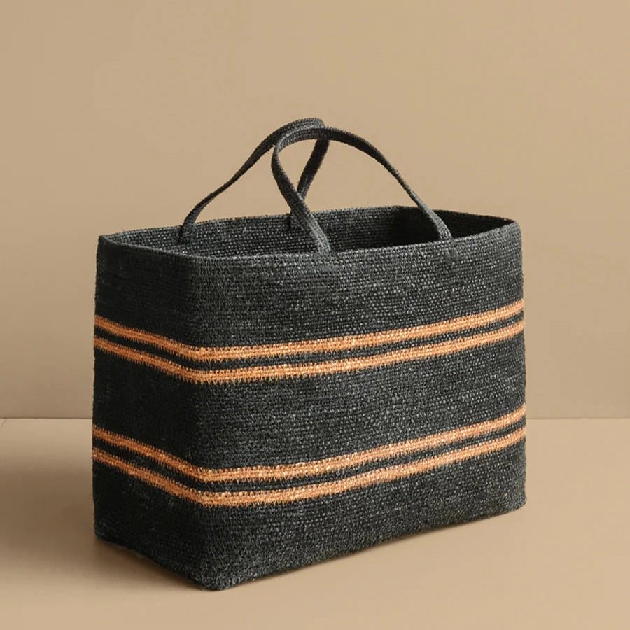Bianca Lorenne - Portare Basket, Black - The Flower Crate