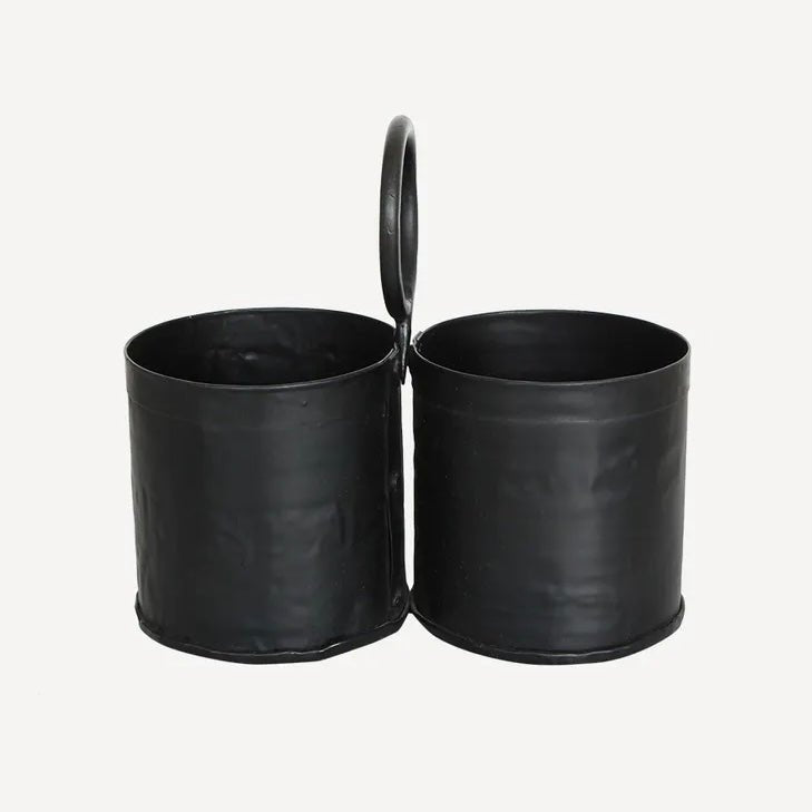 Black Iron Utensil Holder - The Flower Crate