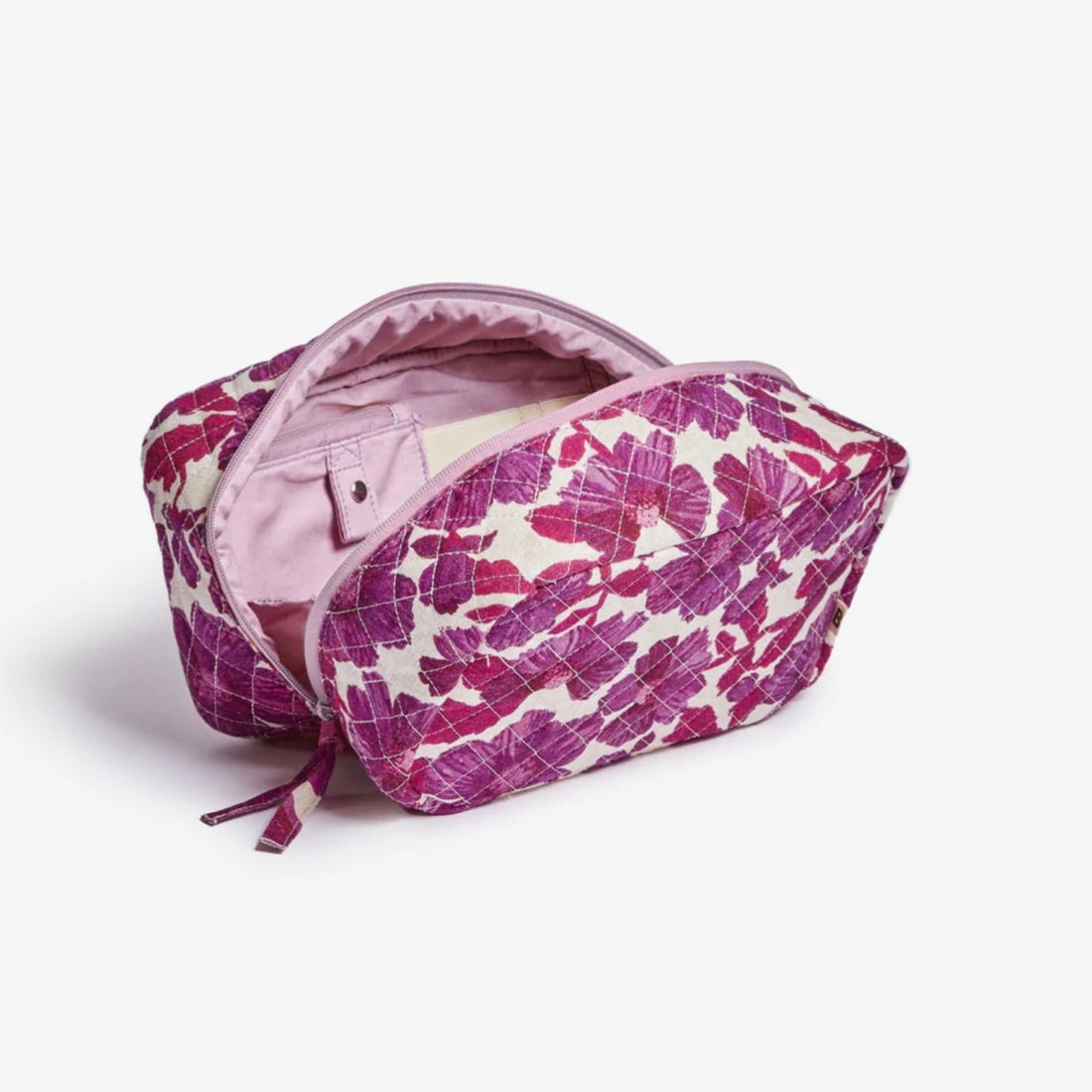 Bonnie & Neil - Leon Medium Toiletry Bag, Lilac - The Flower Crate