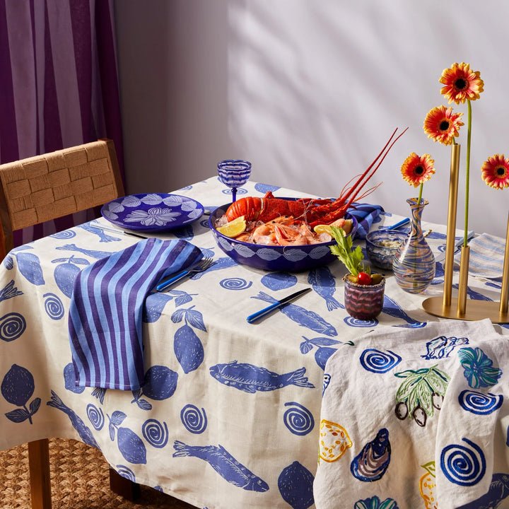 Bonnie & Neil - Watercolour Tumblers, Blue - The Flower Crate