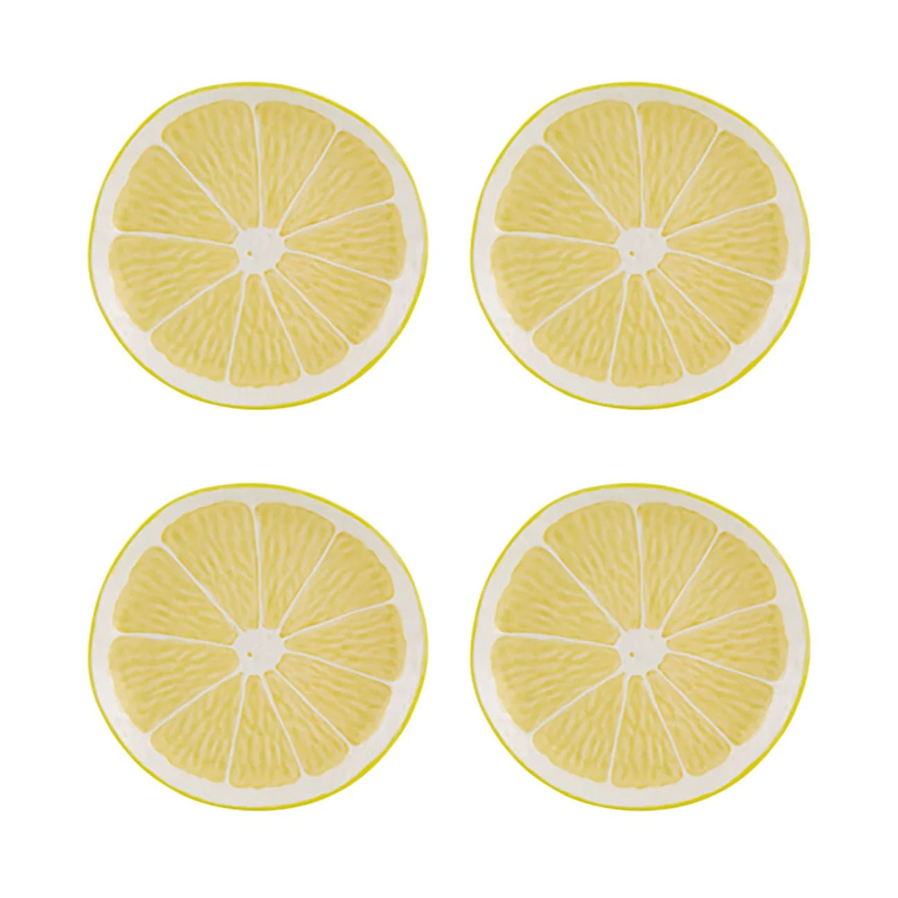 Bordallo - Citron Dessert Plate - The Flower Crate