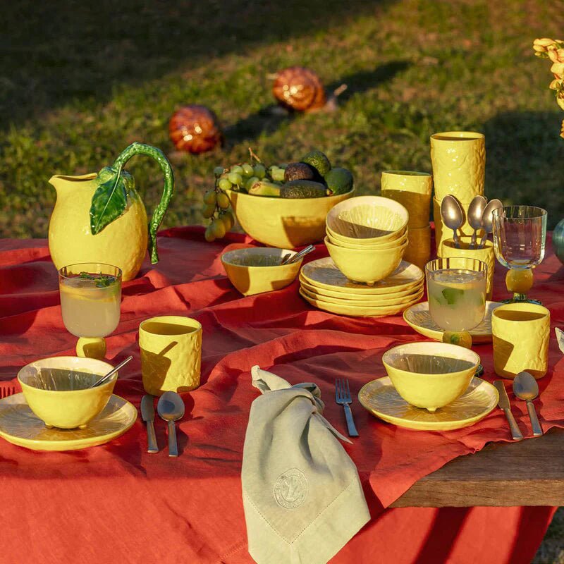 Bordallo - Citron Dessert Plate - The Flower Crate
