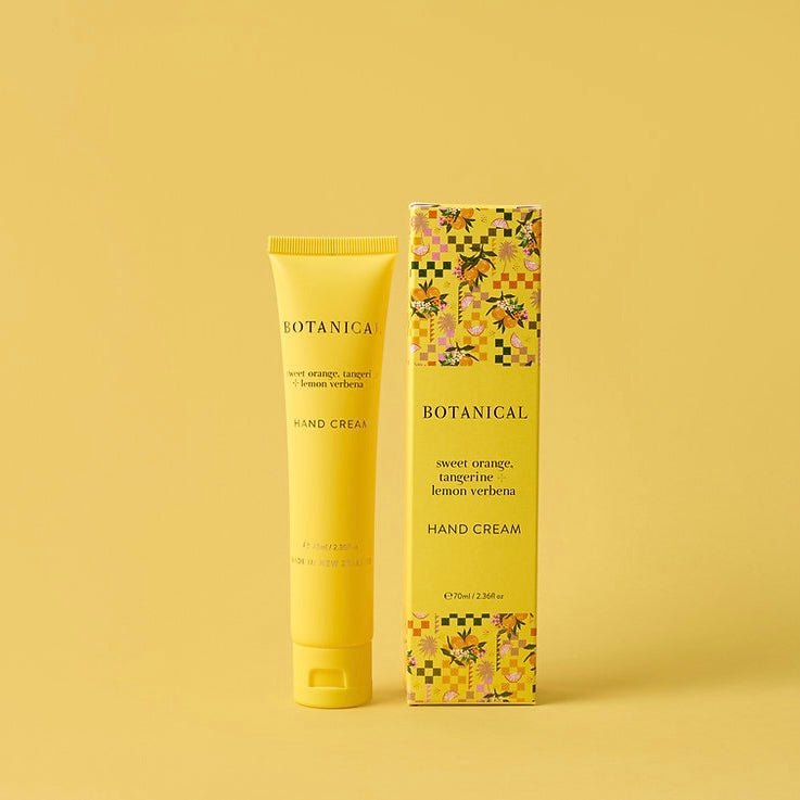 Botanical - Sweet Orange, Tangerine + Lemon Verbena Hand Cream - The Flower Crate