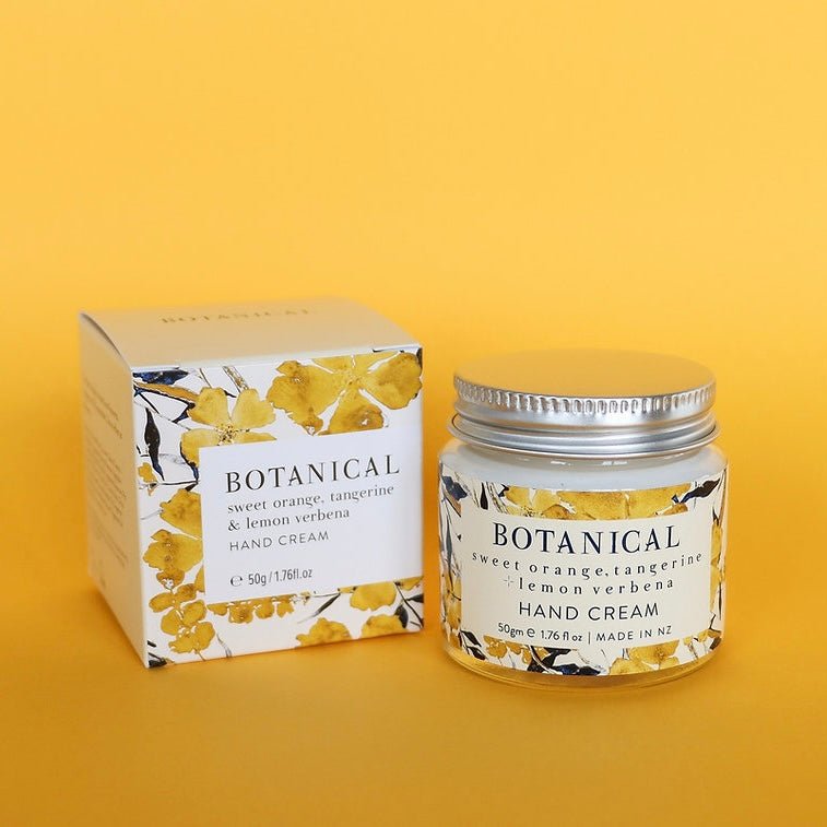 Botanical - Sweet Orange, Tangerine + Lemon Verbena Hand Cream - The Flower Crate