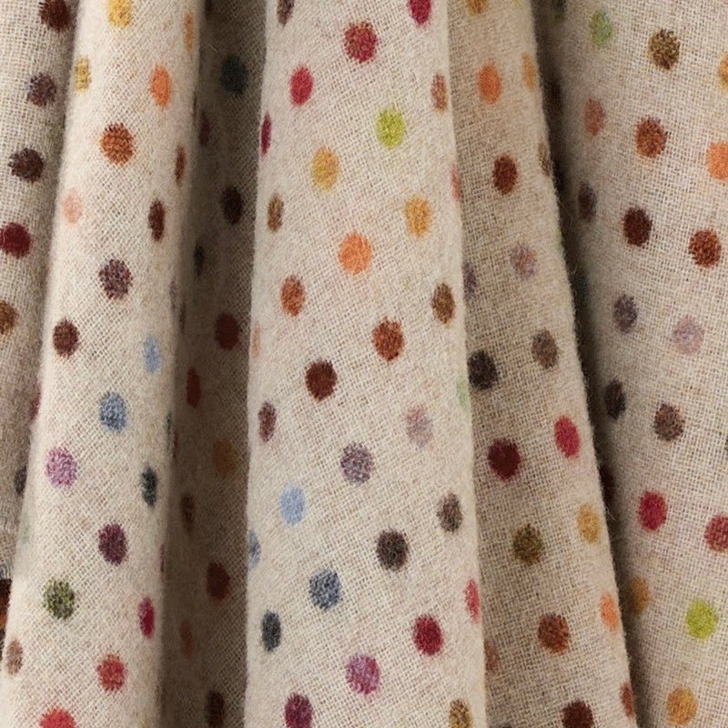 Bronte by Moon - Pure Wool Throw, Spot Check - The Flower Crate