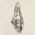 Bronte by Moon - Pure Wool Throw, Windowpane - The Flower Crate