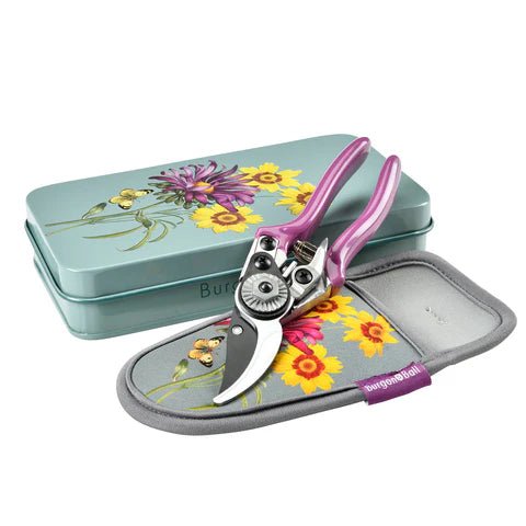 Burgon & Ball - Aster Pruner & Holster Gift Tin - The Flower Crate