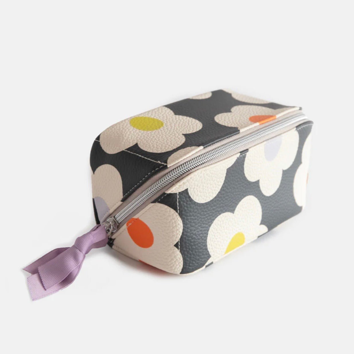 Caroline Gardner - Multi Flower Flat Lay Cosmetic Bag - The Flower Crate